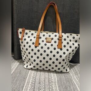 Dooney & Bourke Polka Dot large tote - Discontinued